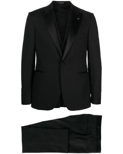 Tagliatore Suits - Black