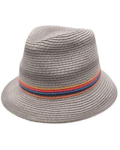 Paul Smith Fedora Hat - Gray