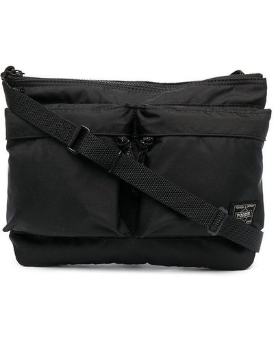 Porter-Yoshida and Co "Force" Shoulder Bag - Black