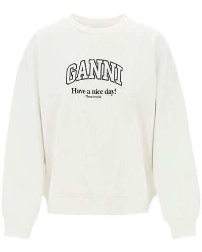 Ganni Oversized Isoli - White