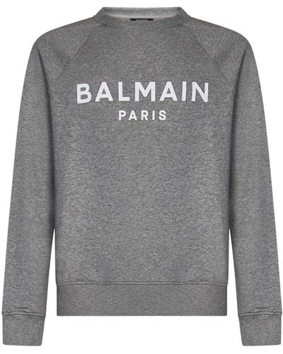 Balmain Paris Paris Sweatshirt - Grey