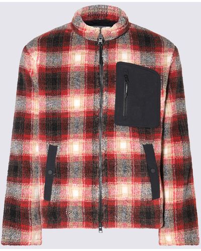 Woolrich Multicolour Casual Jacket - Red