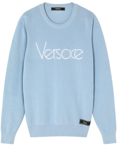 Versace Knit Sweater - Blue