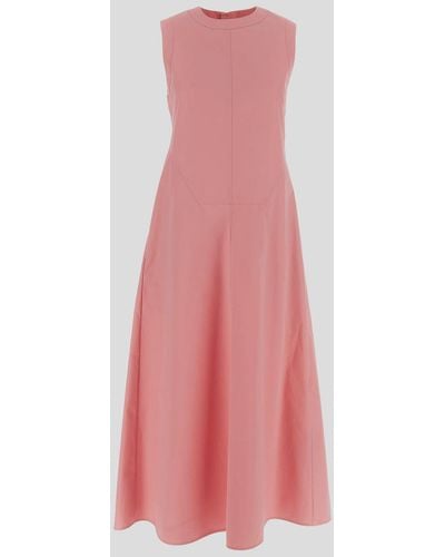 Jil Sander Cotton Dress - Pink