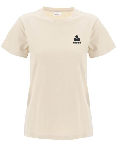 Isabel Marant Isabel Marant Etoile Aby Regular Fit T-Shirt - Natural