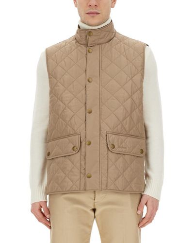 Barbour Quilted Vest - Natural