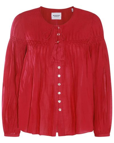 Isabel Marant Marant Etoile Shirts - Red
