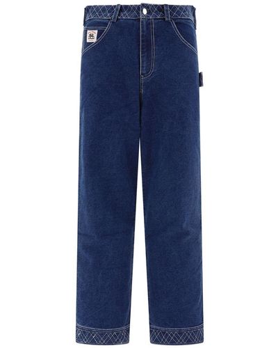 Bode "Knolly Brook" Jeans - Blue