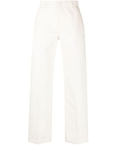 Etudes Studio Cotton Trousers - White
