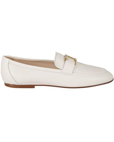 Tod's Flat Shoes - White