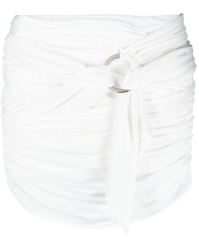 The Attico Skirts - White