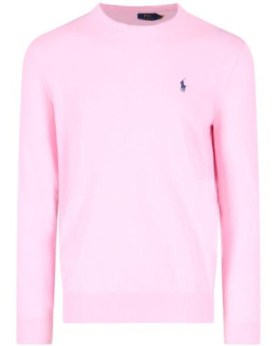 Polo Ralph Lauren Logo Jumper - Pink