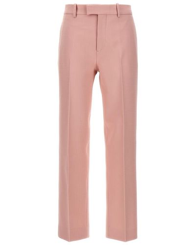 Burberry Tailored Trousers Trousers - Pink