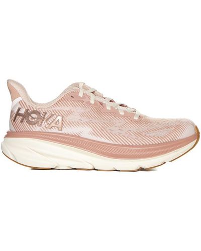 pink hoka one one