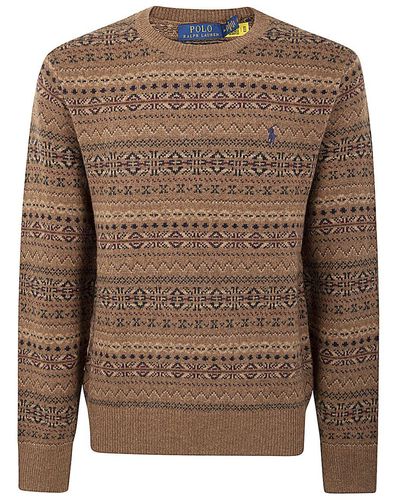 Polo Ralph Lauren Brown Knitted