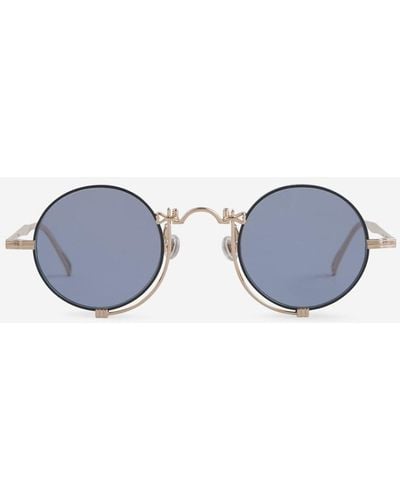 Matsuda Oval Sunglasses 10601h - Blue
