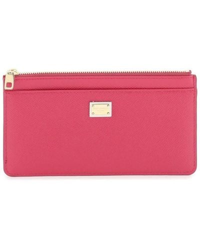 Dolce & Gabbana Cardholder Pouch - Pink