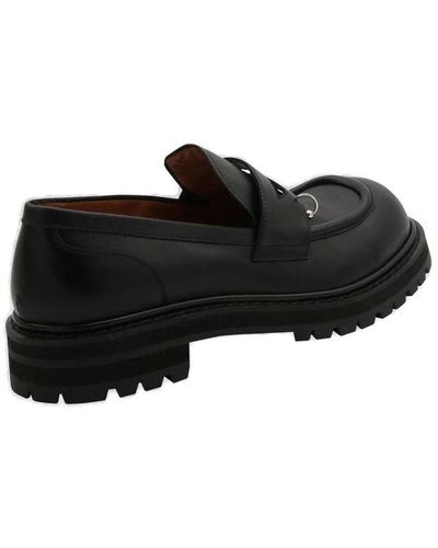 Marni Leather Loafers - Black