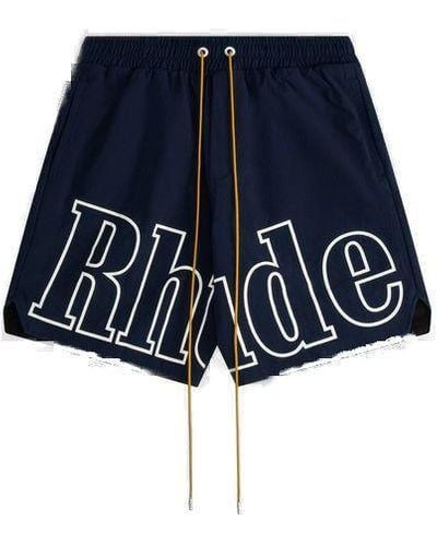 Rhude Trousers - Blue