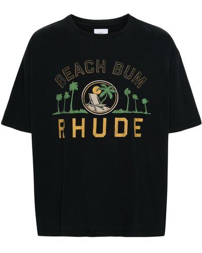 Rhude Palmera T-Shirt - Black