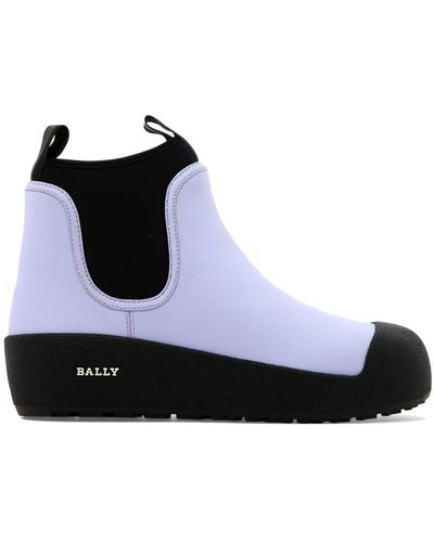 Bally Gadey Ankle Boots - White