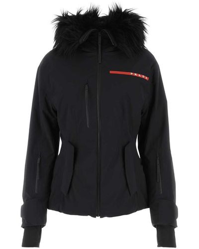 Prada Extreme-tex Stretch Ski Jacket - Black