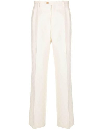 Gucci Wool Trousers - White