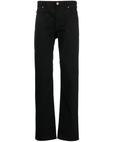 Versace Denim Cotton Jeans - Black