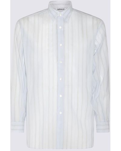 AURALEE Light Cotton Shirt - White