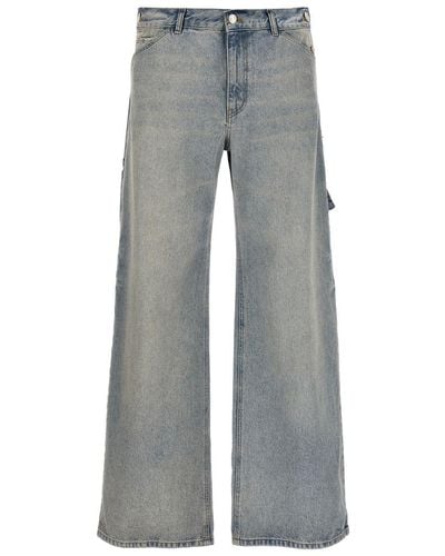 Courreges 'Sailor' Jeans - Grey