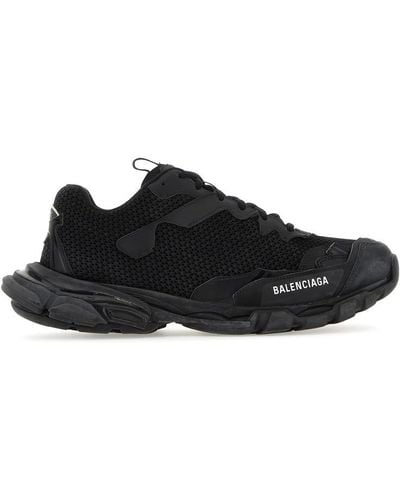Balenciaga Track.3 Mesh Sneaker - Black