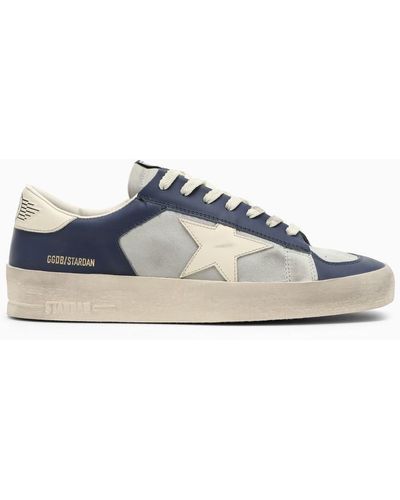 Golden Goose Low Stardan Grey/blue Sneaker