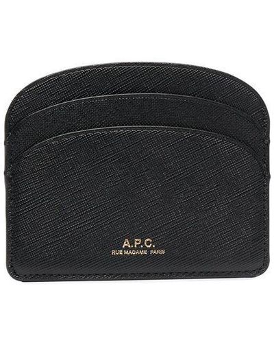 A.P.C. Small Leather Goods - Black