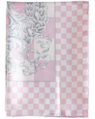 Versace Silk Scarfs - Pink