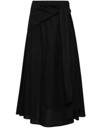 MSGM Layered Skirt - Black