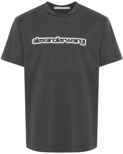 Alexander Wang T-Shirt With Print - Black