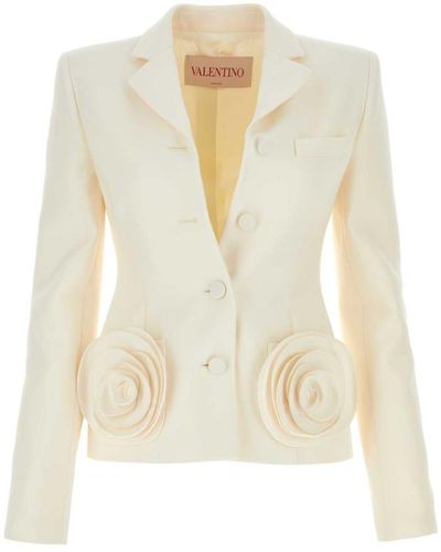 Valentino Garavani Jackets And Vests - White