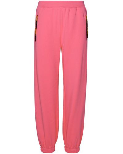 Moschino Cotton Trousers - Pink