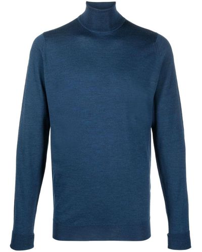 John Smedley Shirt Clothing - Blue