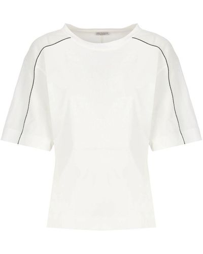 Brunello Cucinelli T-Shirts And Polos - White