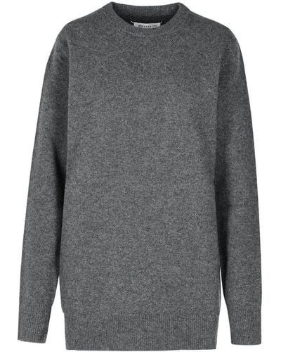 Maison Margiela 'Over' Wool Sweater - Gray