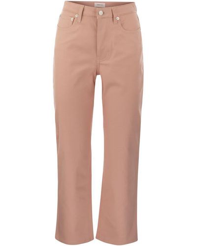 Fabiana Filippi Denim 5-Pocket Trousers - Pink