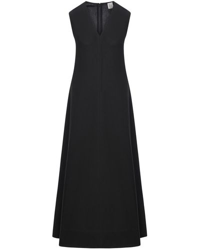 Totême Day Evening Dress - Black