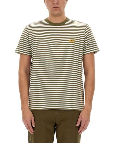 Woolrich Striped T-Shirt - Green