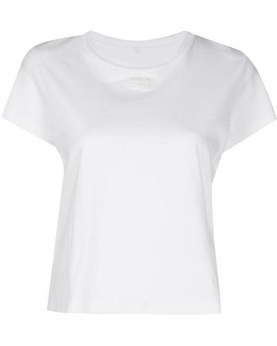 Alexander Wang 'Essential Jsy Shrunk' T-Shirt - White