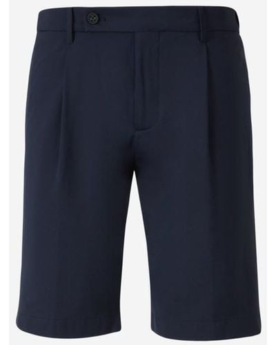 Berwich Elax Retro Bermuda Shorts - Blue