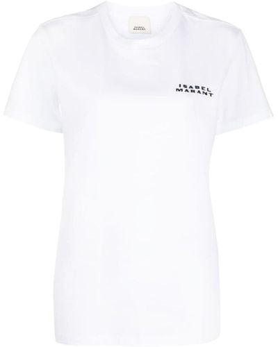 Isabel Marant Vidal Cotton T-shirt - White