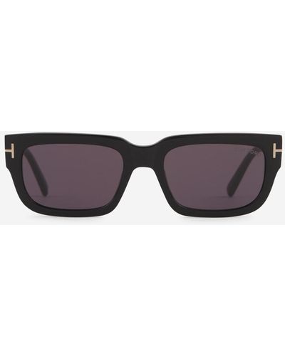 Tom Ford Ezra Rectangular Sunglasses - Grey