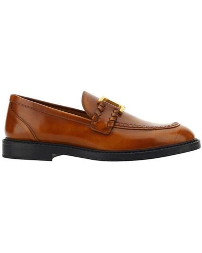 Chloé Loafers - Brown