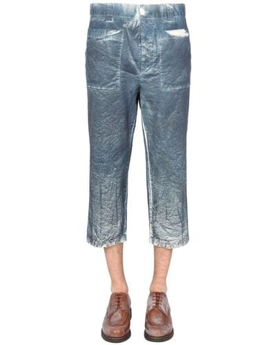 Sunnei Straight Trousers - Blue